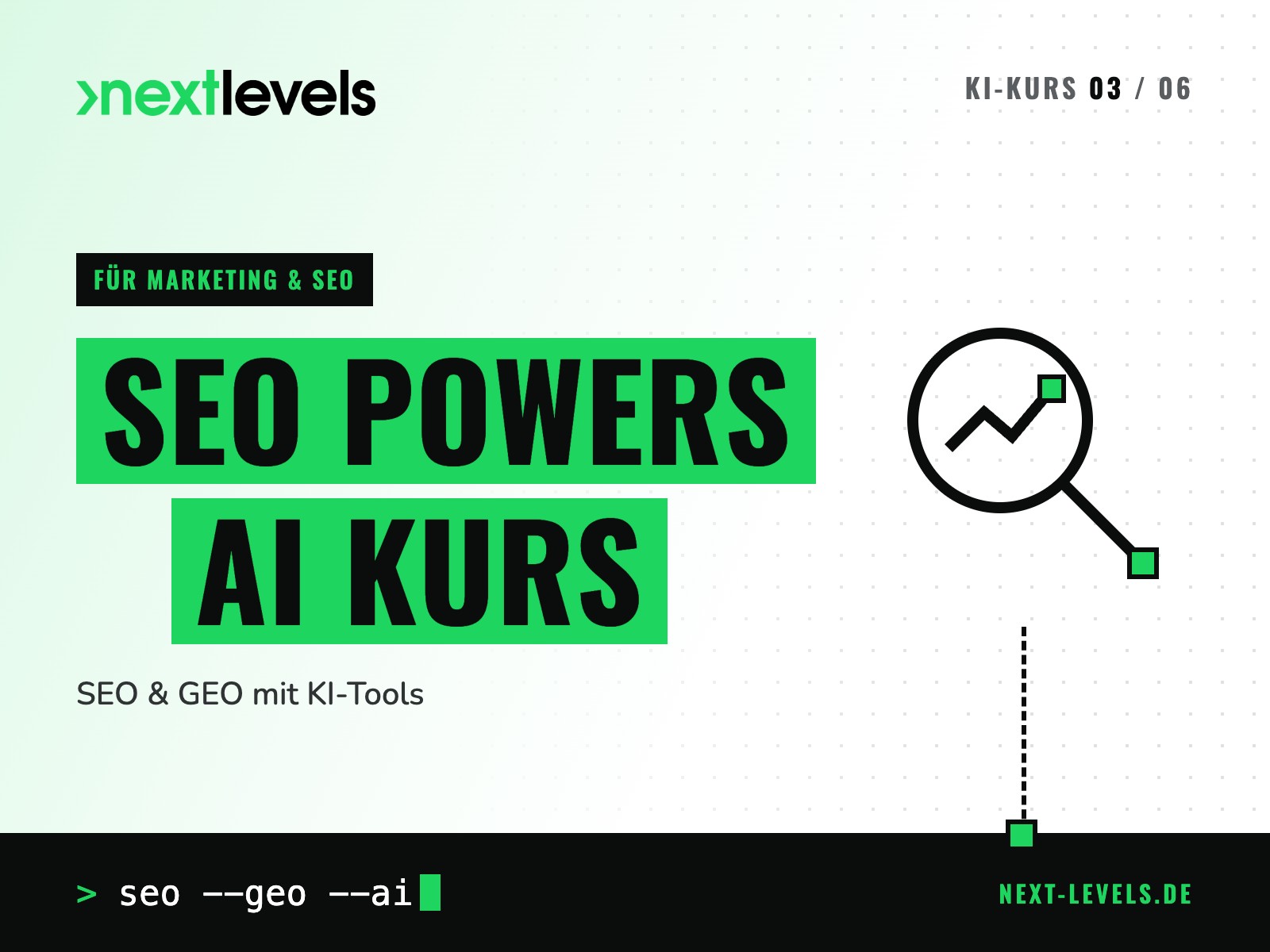 SEO Powers AI Kurs – SEO & GEO mit KI-Tools