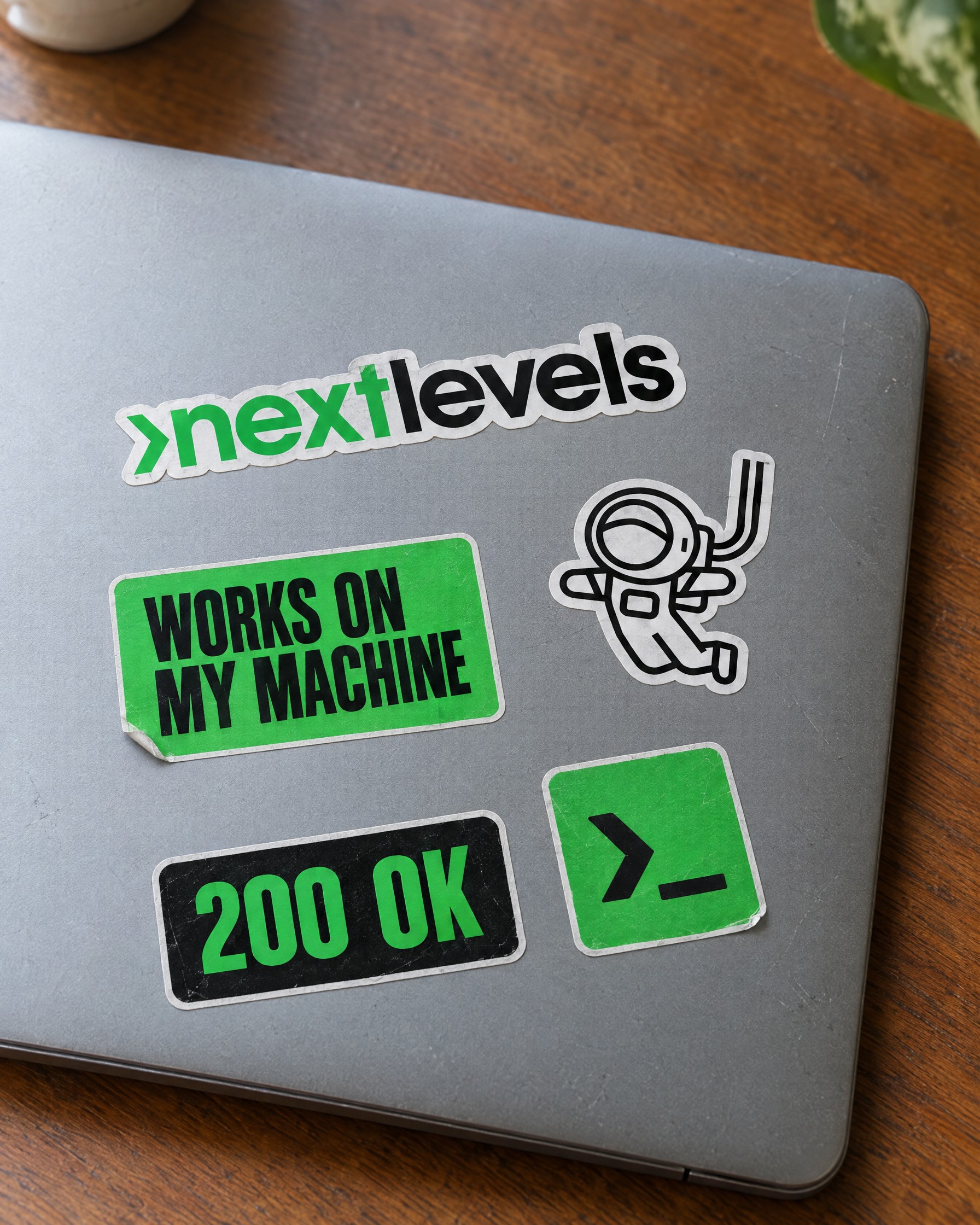 Sticker-Set „Works on my machine“