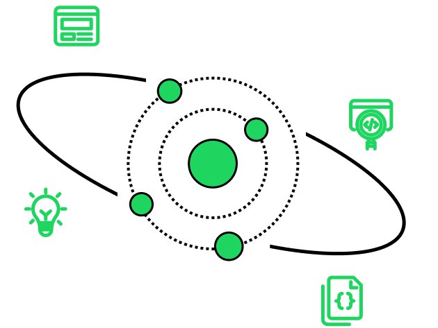 Illustration: verbundene Workflows und Automatisierung